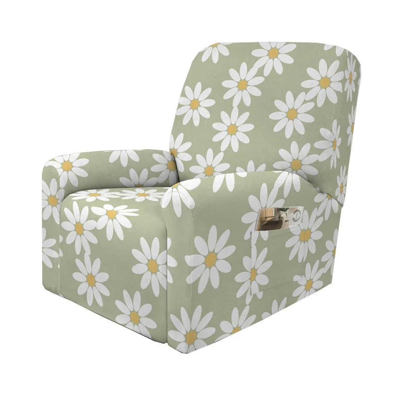 Чехол для кресла в летнем стиле эластичное кресло с откидывающейся спинкой из