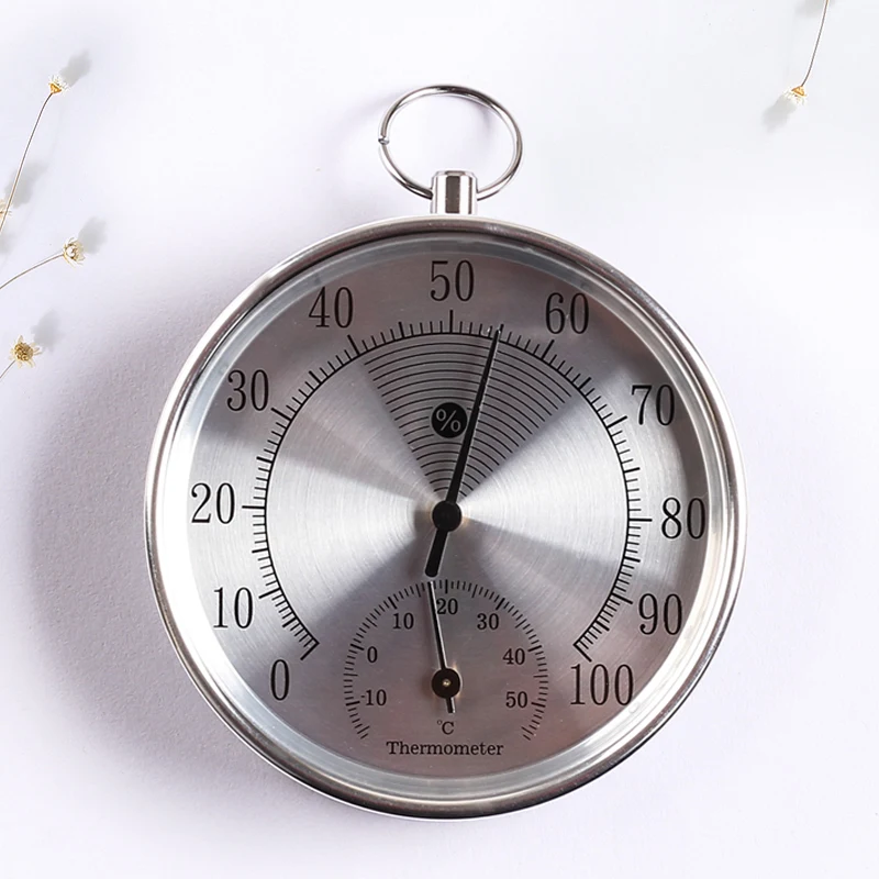 1 шт. 10 см термометр с гигрометром-комнатный датчик температуры и влажности 2-в-1