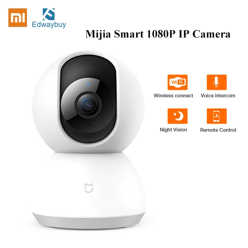 Оригинальная IP камера Xiaomi Mijia Mi 1080P HD для умного дома беспроводная