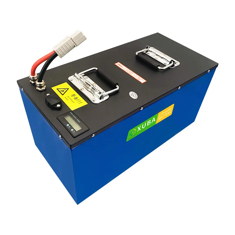 

XUBA llithium battery24V200AH battery pack Rubber shell and iron box