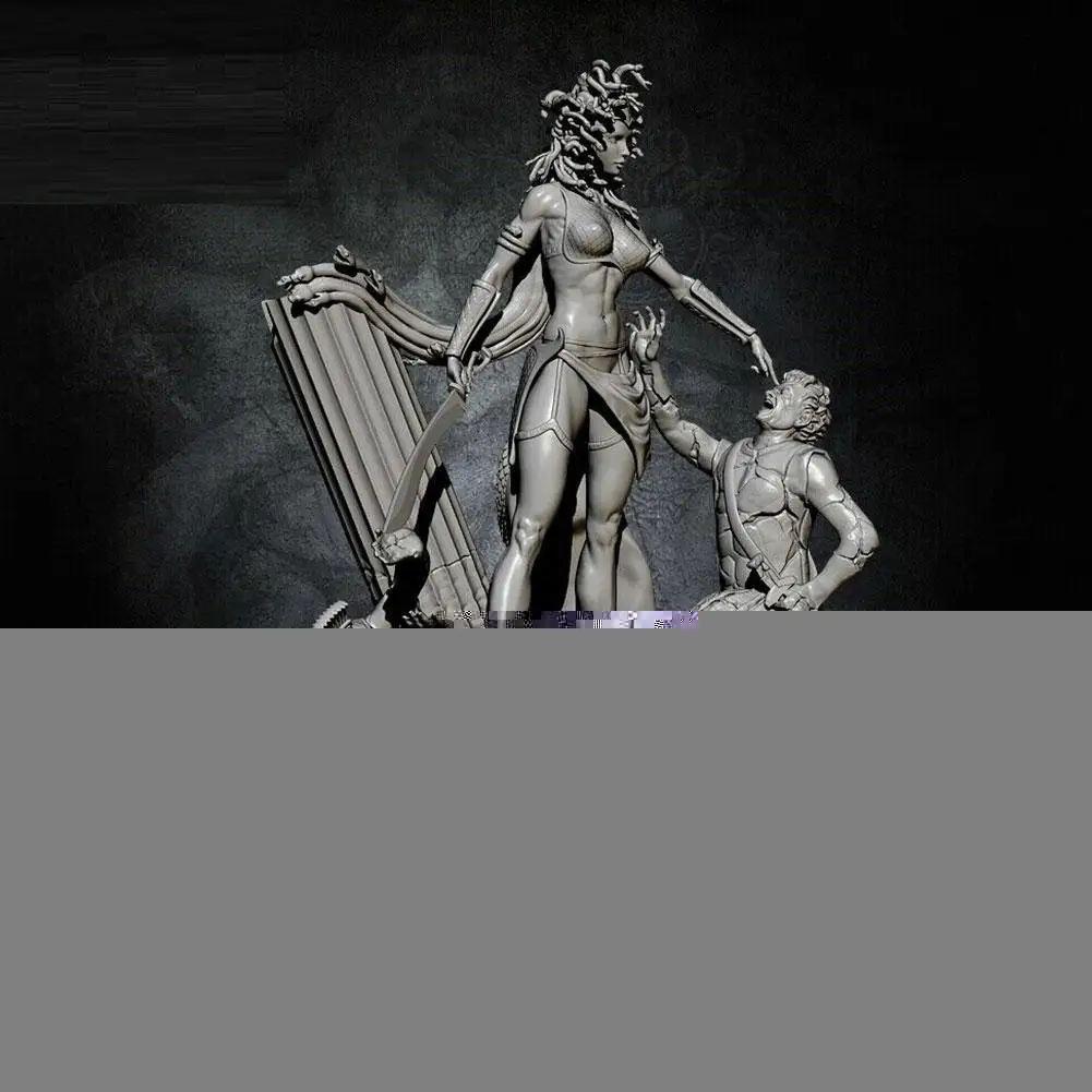 1:32 Scale Resin Figure Unpainted Model Kit Unassambled Collect Medusa Queen E3s0 | Игрушки и хобби