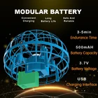 Горячая Распродажа 360  летающий шар, Космический Orb, светодиодный мини-Дрон UFO, детские подарки для взрослых, новинка и забавные игрушки, светящиеся игрушки