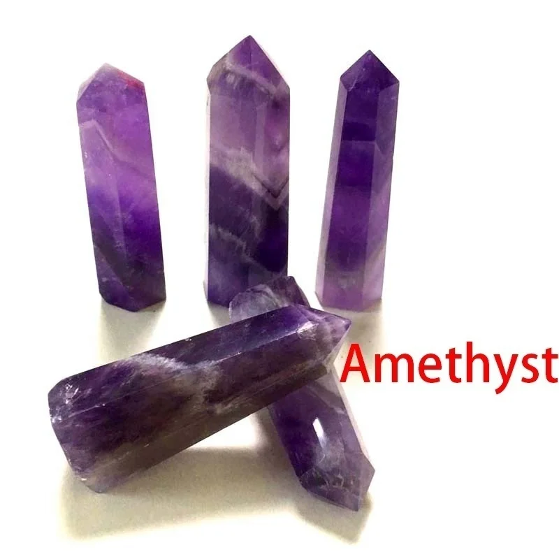 1 шт. натуральный кристалл точечная энергетическая колонна обелиск ручная