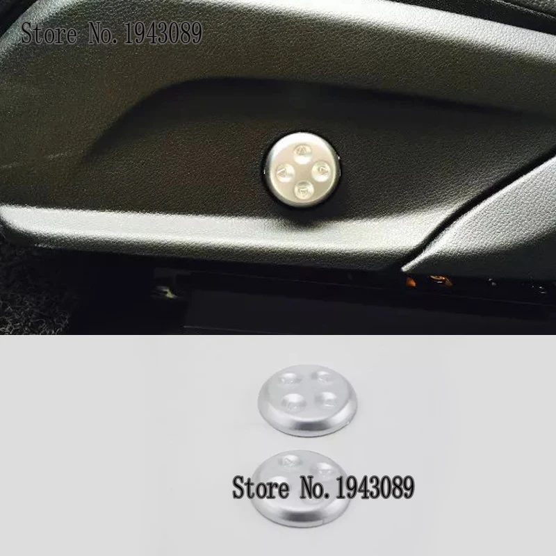 2 шт. хромированный автомобильный регулятор сидения панель накладка для Mercedes Benz A