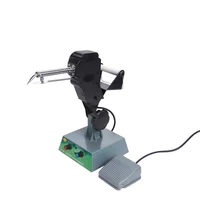 thermostat pedal soldering machine lead free welding soldering machine automatic tin supply feed system 80w 220v