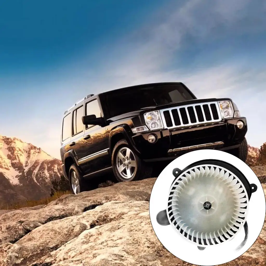 

Hv Heater Fan Blower, Heating Blower Motor Fit for Jeep 5143099 AA Repl es cessory
