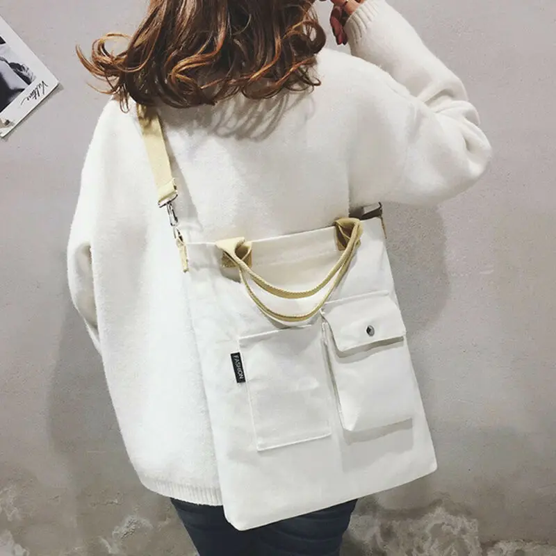 Сумка холщовая для женщин сумка тканевая вместительная одного комнаты