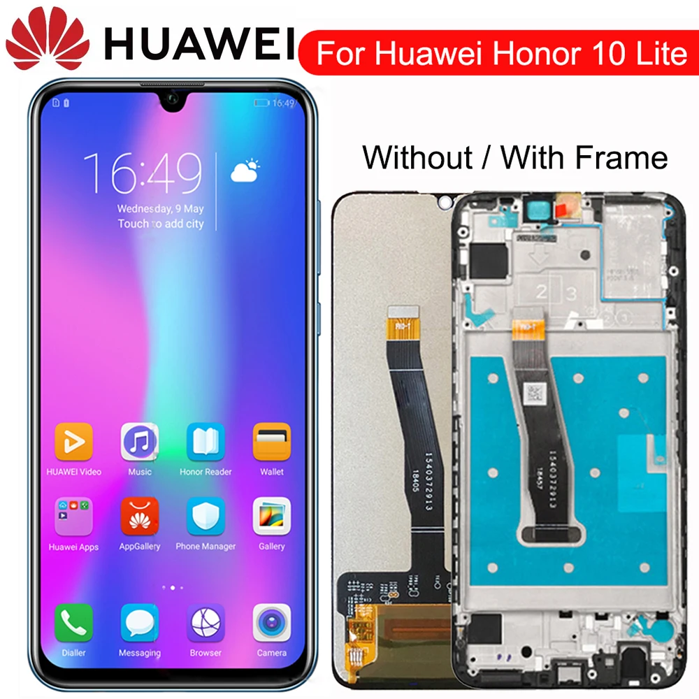 6,21 \"для Huawei Honor 10i дисплей HRY-LX1T ЖК-дисплей с сенсорным экраном дигитайзер в сборе запчасти для Honor 10 lite ЖК HRY-LX1