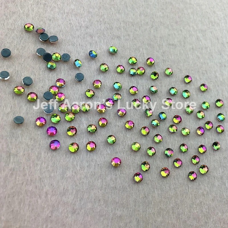 

1440PCS Flat Back Nail Glitter Rhinestones Crystal For 3D Acrylic Nail Art Tips Decoration Design Tools Nail Jewelry Gem