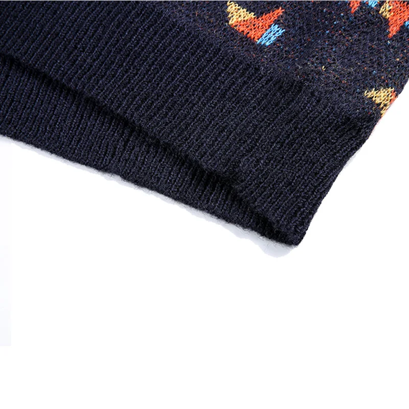 Viishow Брендовые мужские свитера пуловеры хип хоп Повседневный вязаный мужской