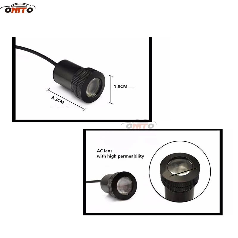 Автомобильный Дверной проектор приветственное освещение автомобильная