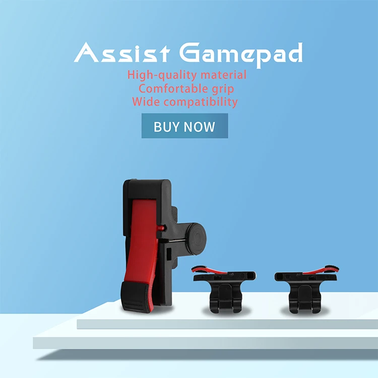 

D9Mobile Game Controller Gamepad plastic L1R1 keypads Phone Joystick Sensitive Shoot and Aim Triggers mobile controller for pubg