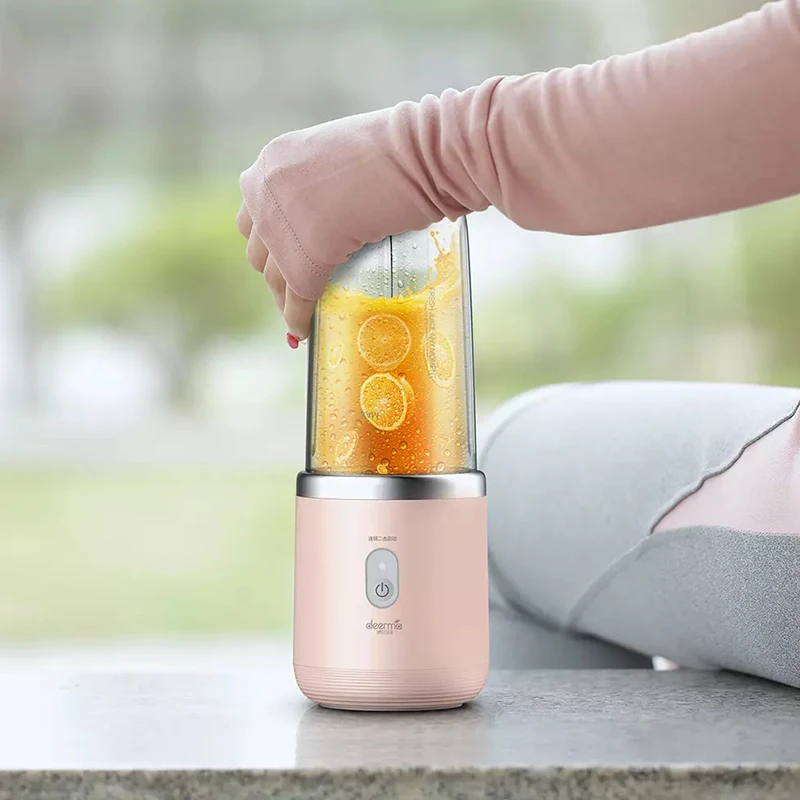 Xiaomi Deerma портативный блендер электрическая соковыжималка беспроводной