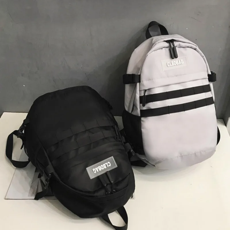 

Female Black School Bag For Teenage Girls 2020 Nylon Travel Backpack Women Mochilas Sac A Dos Ladie Laptop Rucksack Men Bag Pack