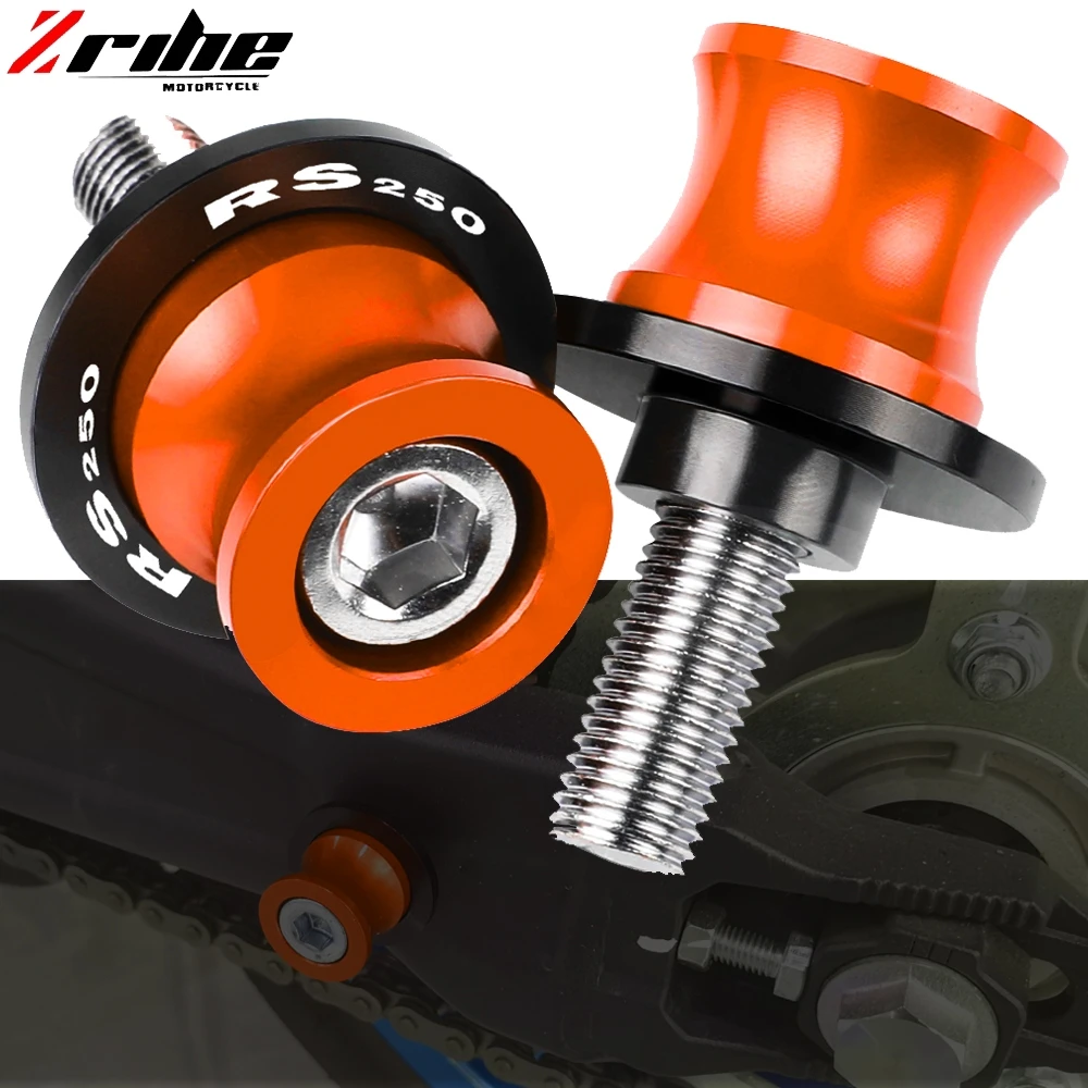 

Motorcycle Accessories 10MM CNC Aluminum Swingarm Spools Stand Screws Slider For Aprilia RS250 RS 250 2000 2001 2002 2003 2004