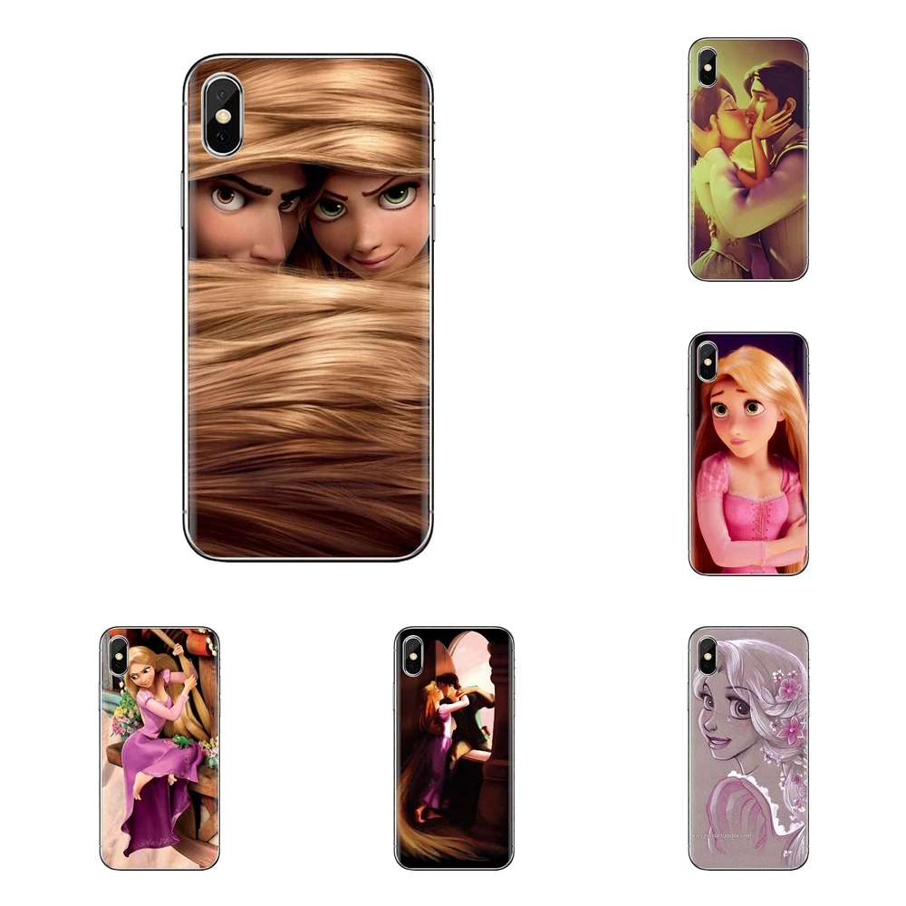 For Samsung Galaxy S3 S4 S5 Mini S6 S7 Edge S8 S9 S10 Plus Note 3 4 5 8 9 Tangled Flynn Rapunzel Ruff Ryders Silicone Case Cover |