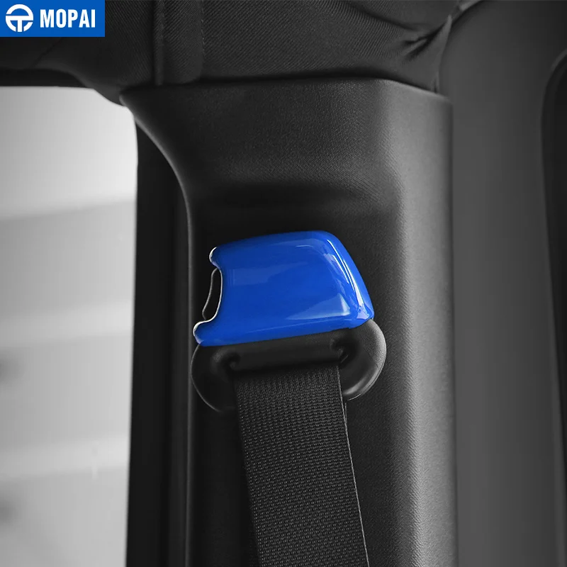 MOPAI ABS автомобильный Внутренний ремень безопасности для сиденья кнопка украшения