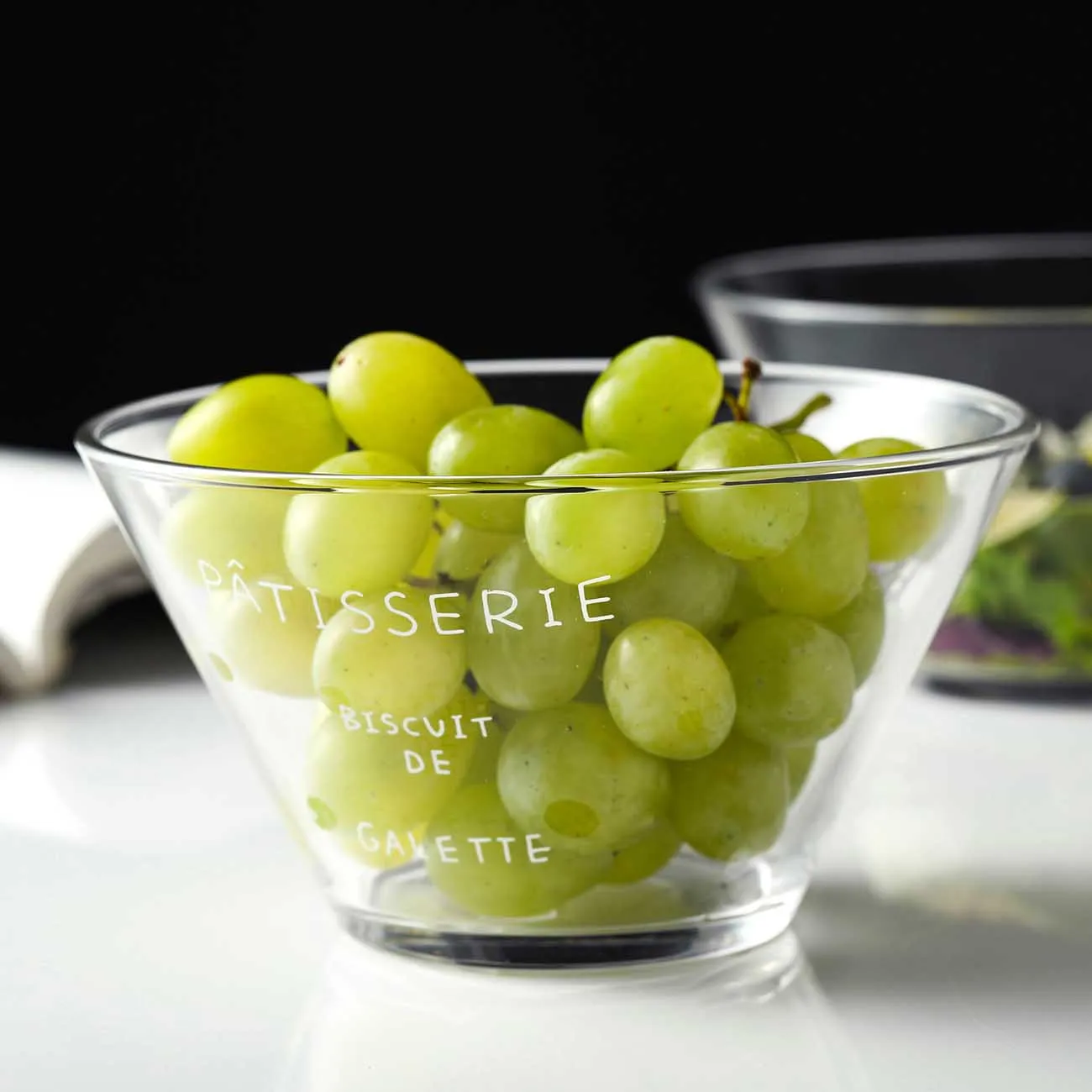 Прозрачная стеклянная Салатница OTHERHOUSE прозрачная миска для мороженого фруктов