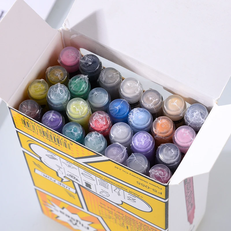 28 цветов/набор 0 7 мм акриловая ручка для рисования керамическое стекло