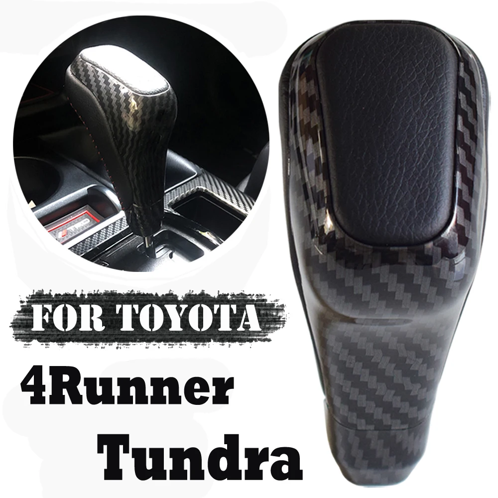 

For Toyota Tundra 2010-2019 Customized Leather Gear Shift Knob Replacement Accessories Car Styling