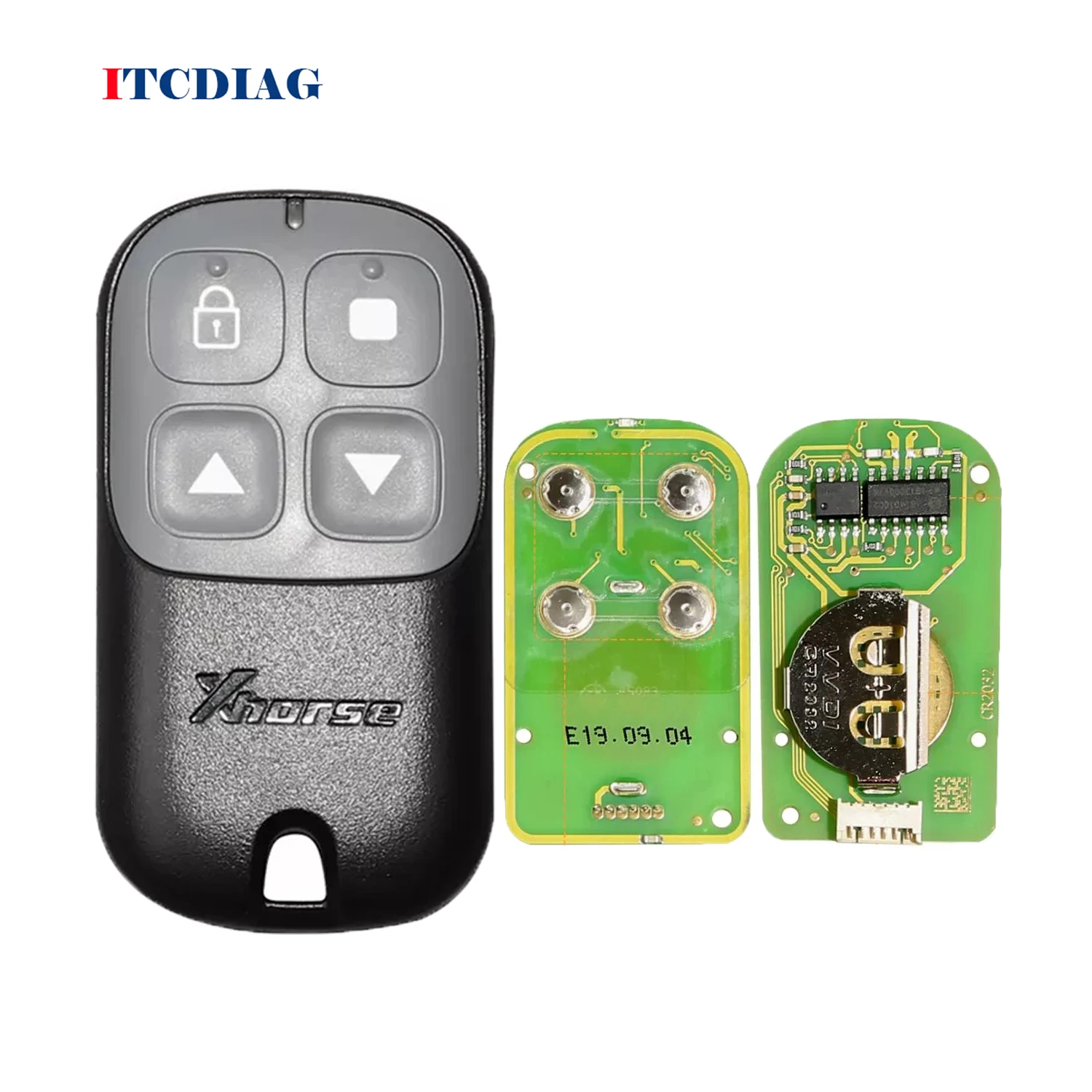 

4 Buttons English Version Xhorse XKXH03EN Wire Remote Key Garage Door