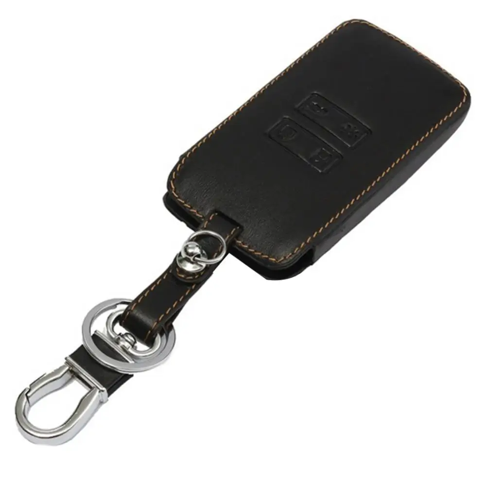 

Genuine Leather Car Key Cover Case Remote Control Bag Holder for Renault Kadjar