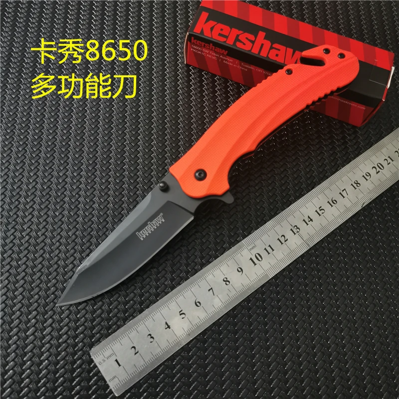 Складной Карманный Походный нож K 8650 Тактический из нейлона и стекловолокна с