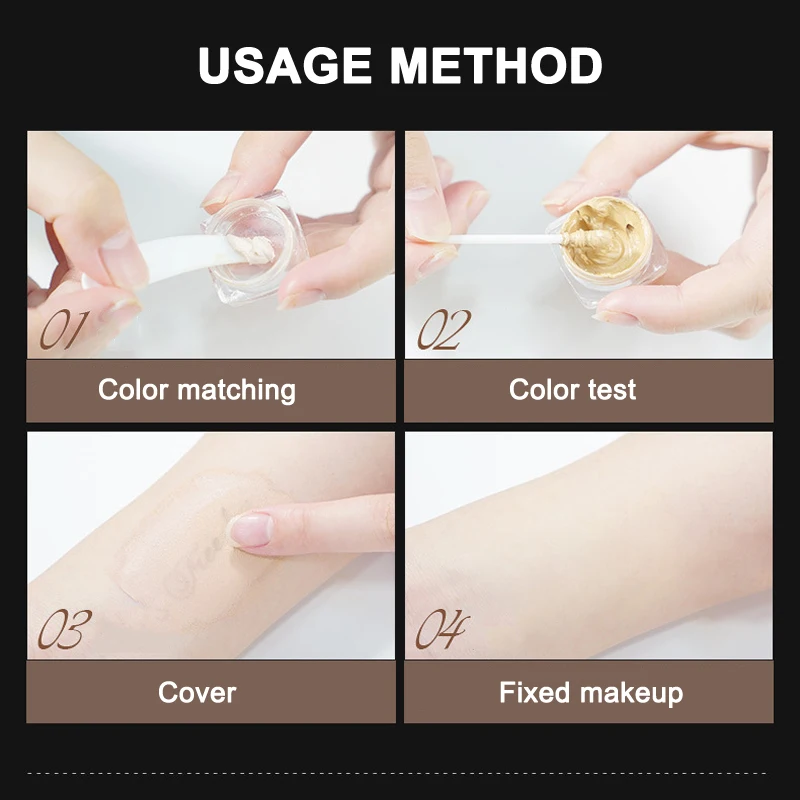 Тату консилер 2 цвета тонированный водонепроницаемый шрамовый на день рождения