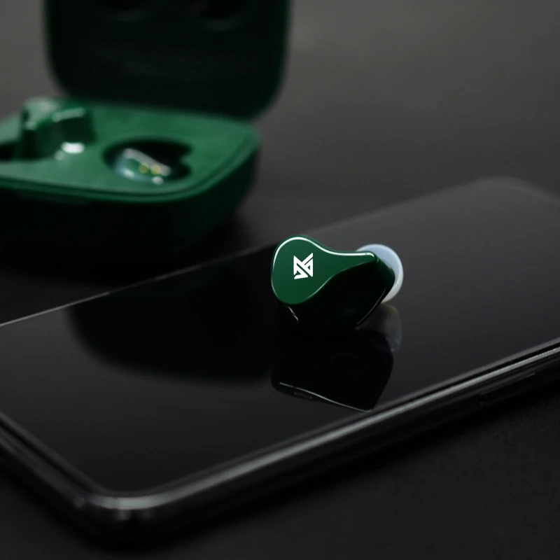 Плотным верхним ворсом KZ Z1 наушники-вкладыши TWS True Беспроводной 5 0 Bluetooth наушники