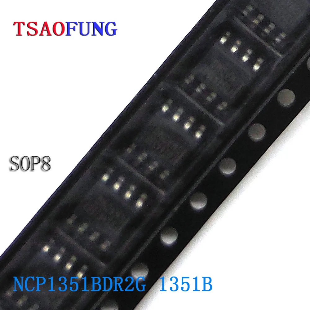 

5 шт., интегральные компоненты NCP1351BDR2G 1351B SOP8