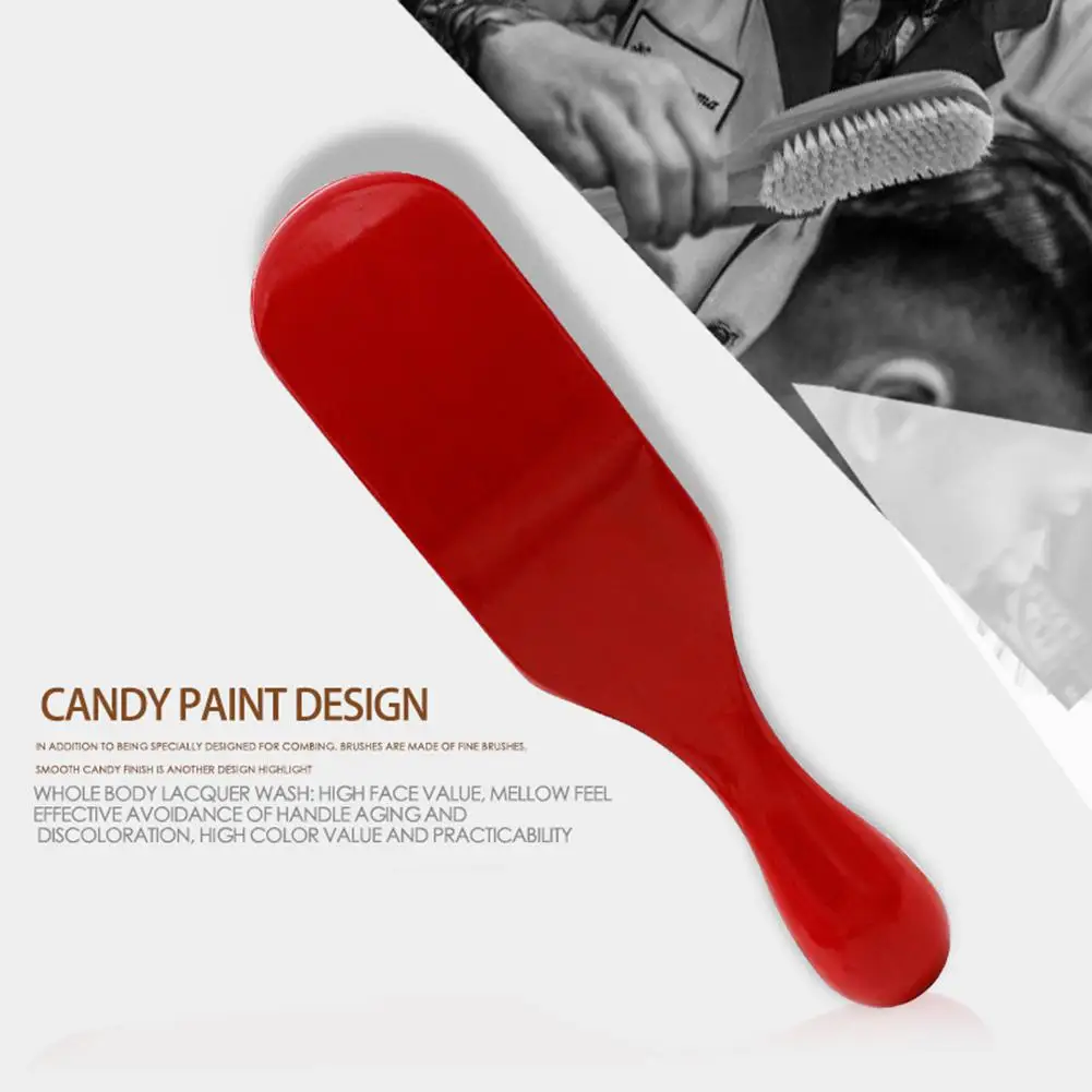 1 шт. расческа для волос с щетиной свиньи борода большой гребень изогнутой формы