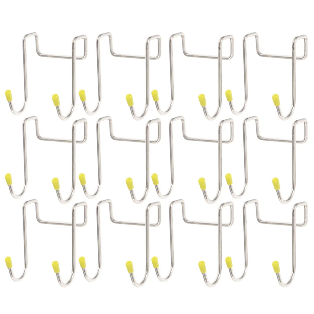 

12pcs S-type Door Hanger Hook Wall Mounted Coat Hooks Wall Door Hook Organizer