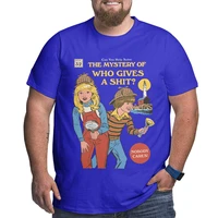 the mystery of who gives a shit nobody cares 100 cotton t shirts for big tall man plus size top tee mens loose large top