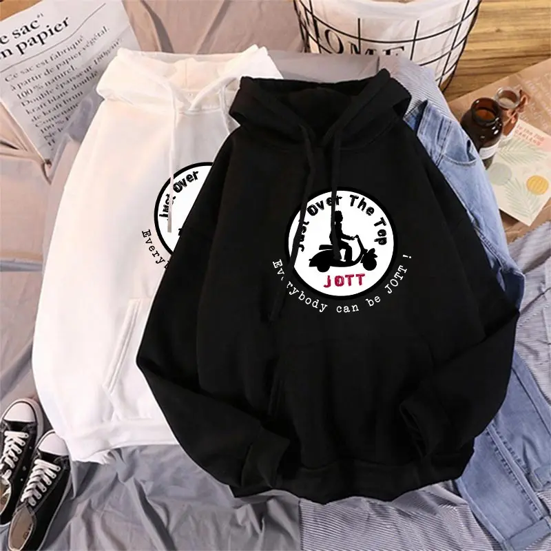 

Spring Autumn Hoodies Oversize Hip Hop Pullover Letter Printed Men's Hoodies Chest Cuff Logo Hot Stamping Couple Hoodie