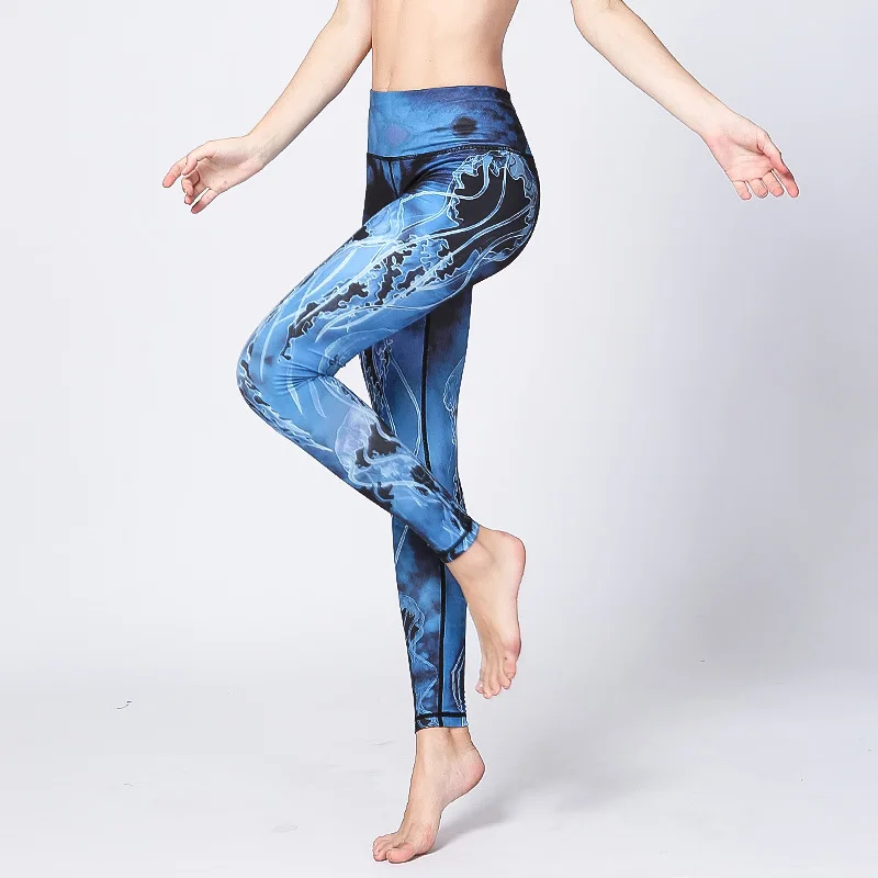 

Seamless Leggings Printed Yoga Pants Ladies Sports Leggins Summer Fitness Gym Clothing Running Slim Tights Sportswear Women