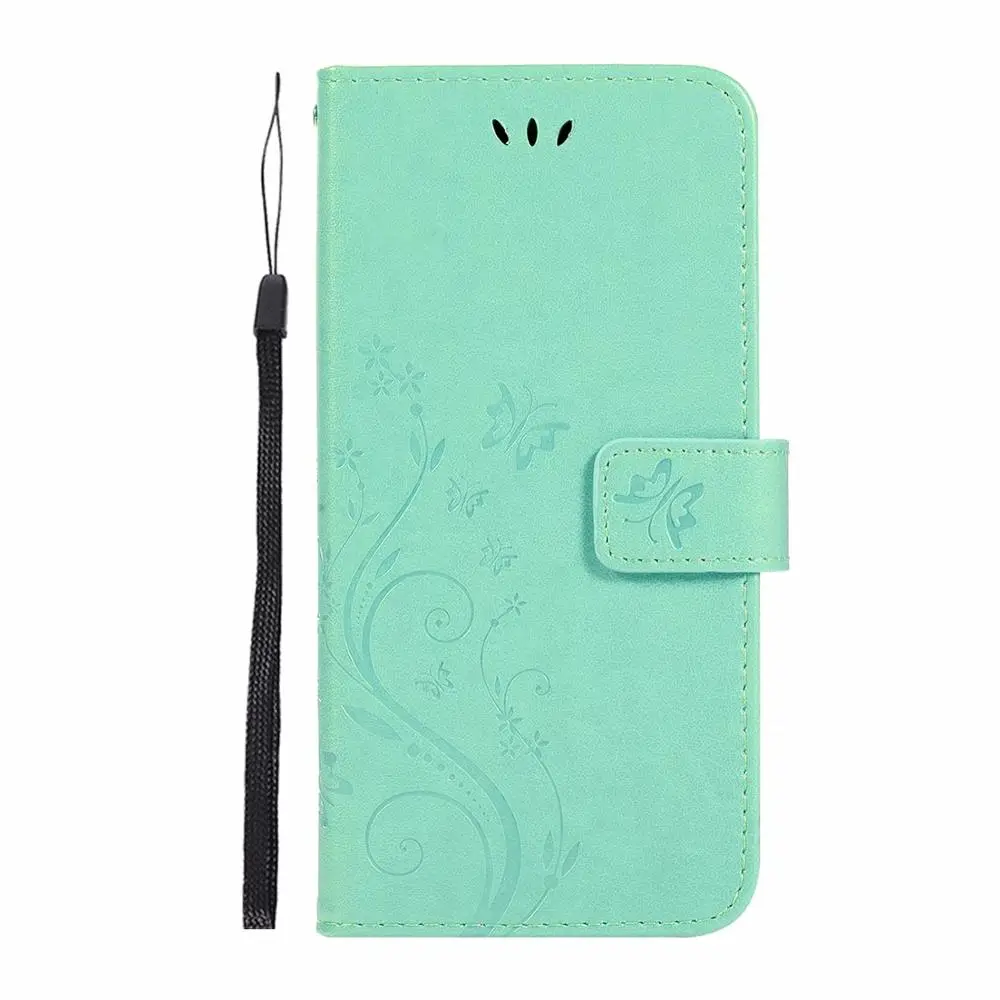 green Diy Алмазный кожаный флип чехол для huawei смартфона Honor 8X10 Lite 7c 7a Pro Y9 Y7 Y5 Y6 Prime Pro P smart P20 P9 P8 lite - Цвет: green