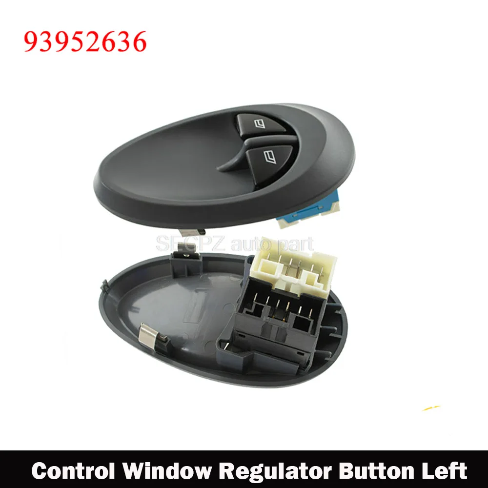 Кнопка управления стеклоподъемником левая передняя для Ивеко Дейли 00 06 93952636