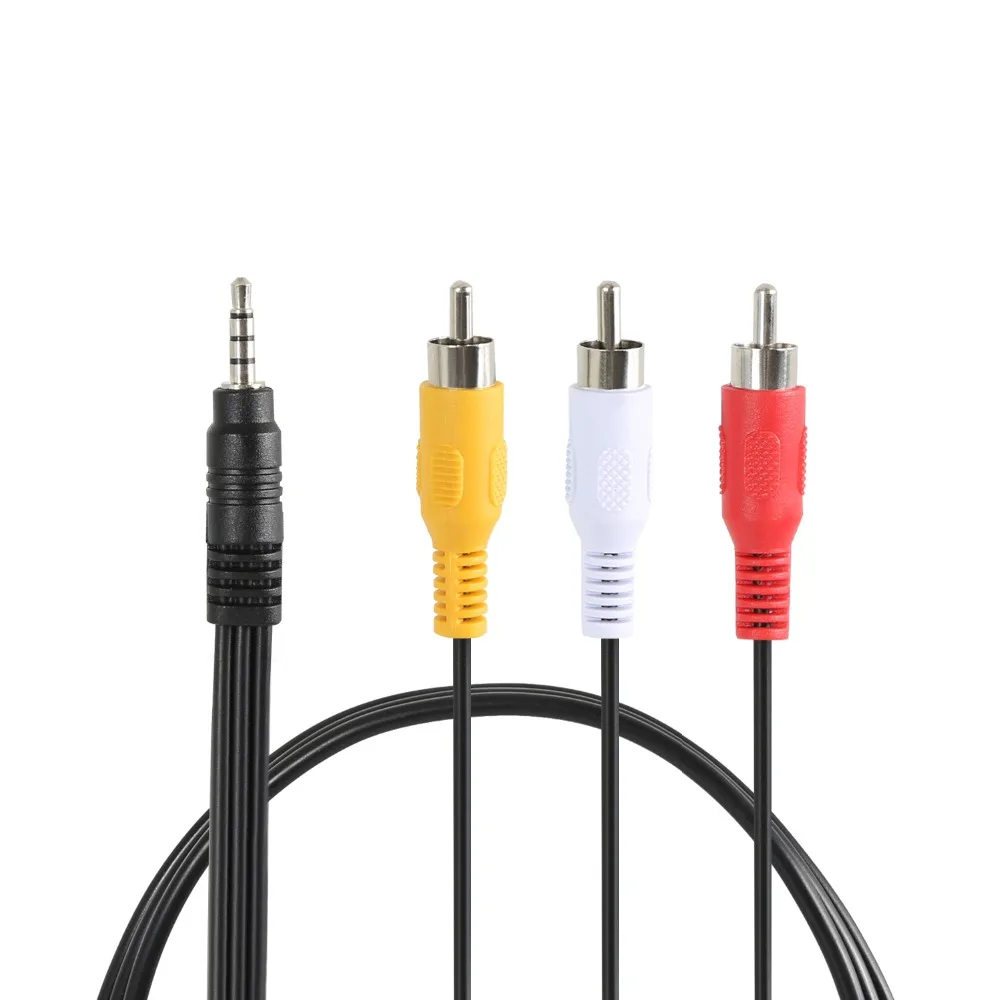 Cable RCA macho a 3 RCA de 3,5mm, adaptador de conector de...