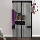 Летняя сетчатая сетка от комаров, насекомых, мух, жуков, занавес, автоматическое закрытие двери, экран, кухонный занавес, 5 размеров, Прямая поставка