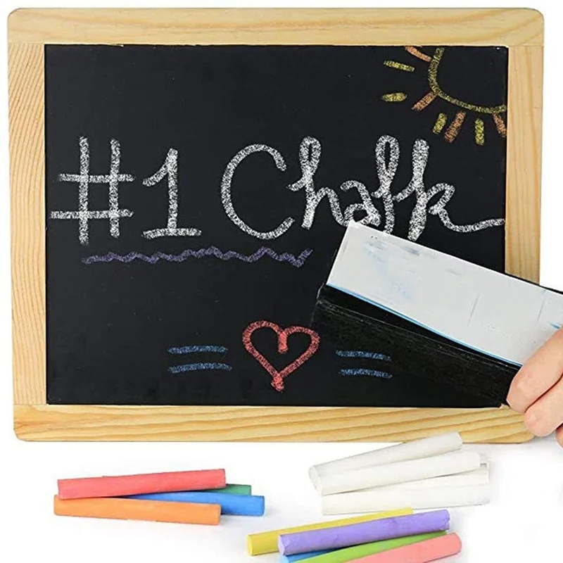 

12PCS/Box Dustless Chalk Blackboard Easy Clean Planning Office Supplies Blackboard Chalk Graffiti Stationery