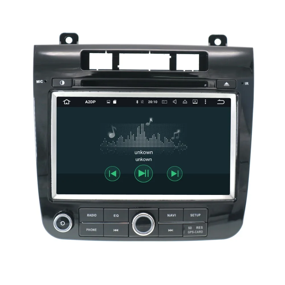 DSP Android 9,0 автомобильный DVD мультимедийный плеер gps навигация для VW Touareg 2010- Авто Радио Стерео головное устройство магнитофон 64 г