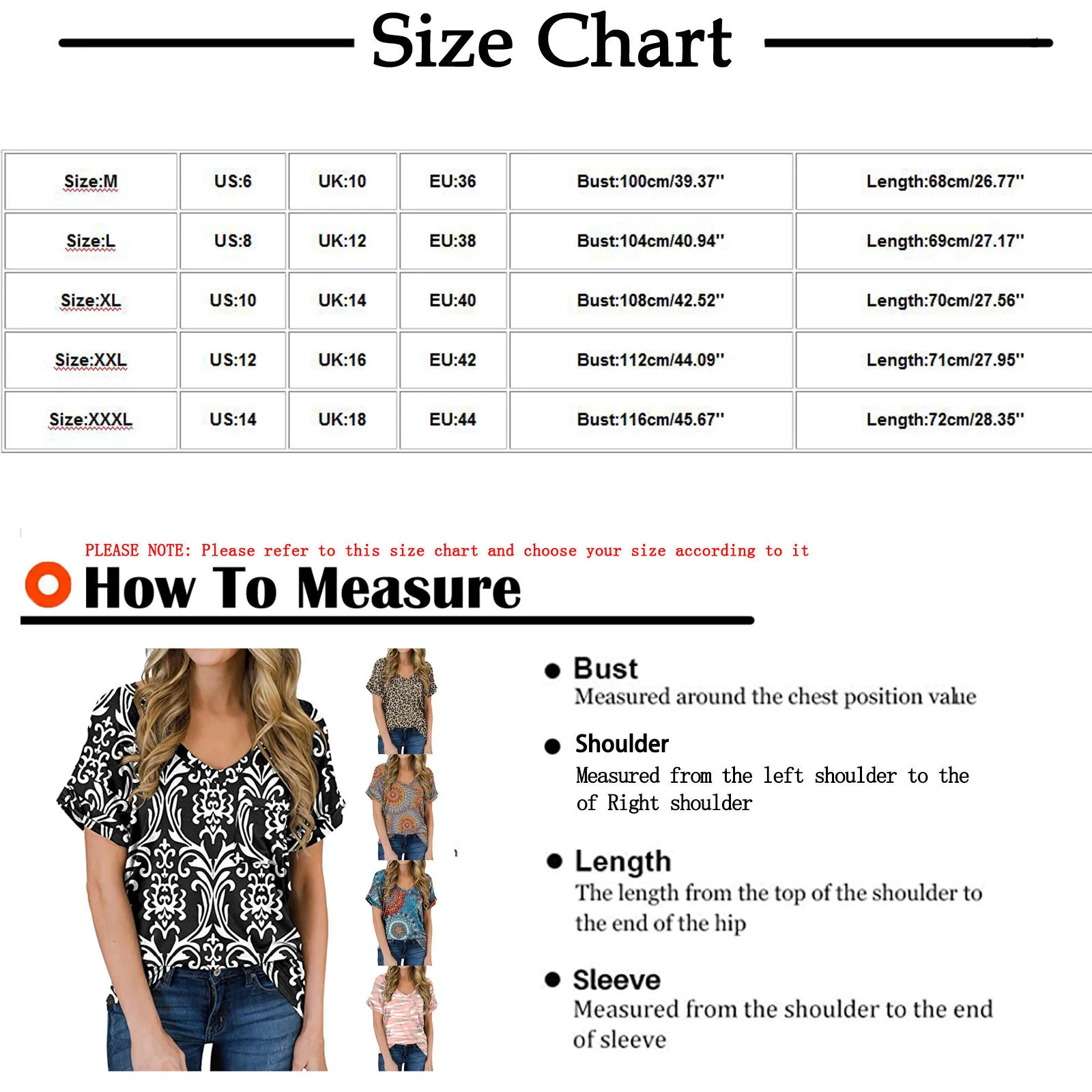 

Blouse 2021 Women Fashion Casual Print V-Neck Poket Short Sleeve T-shirt Blouse Pullover Top Female Shirts Blusas blouses femme