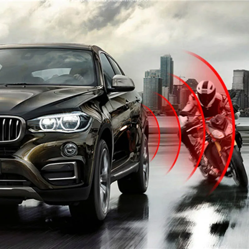 Автомобильный детектор радар зеркало заднего вида обнаружение сигнализация