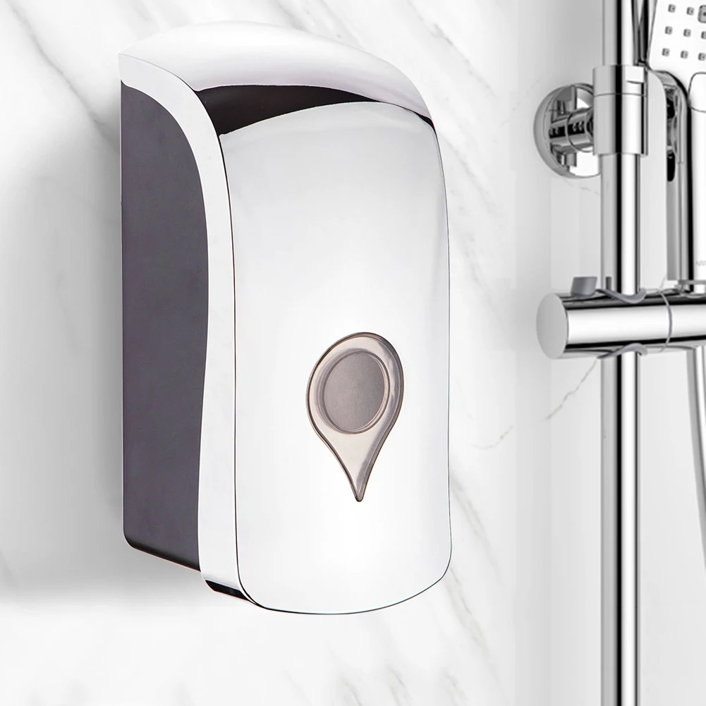 

1000mL Manual Liquid Hand Soap Dispenser Wall Mount Shampoo Shower Gel Dispenser Shampoo Lotion Shower Gel Foam Bottles