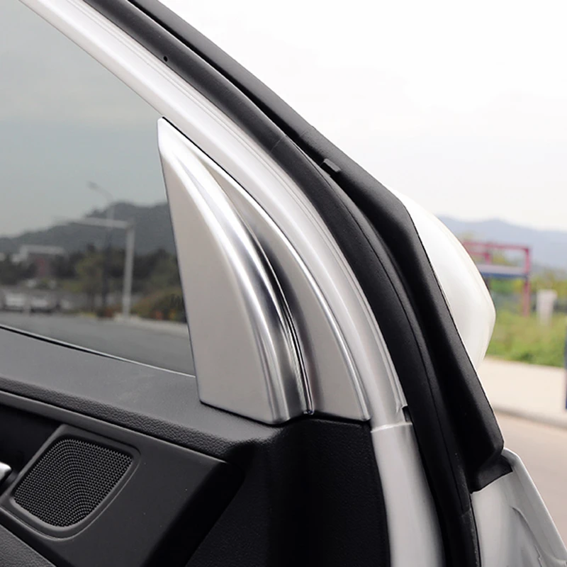 

For Hyundai Tucson 2015 2016 2017 2018 ABS Matte Car interior A-pillar Speaker horn ring Cover Trim Car Styling accessories 2pcs