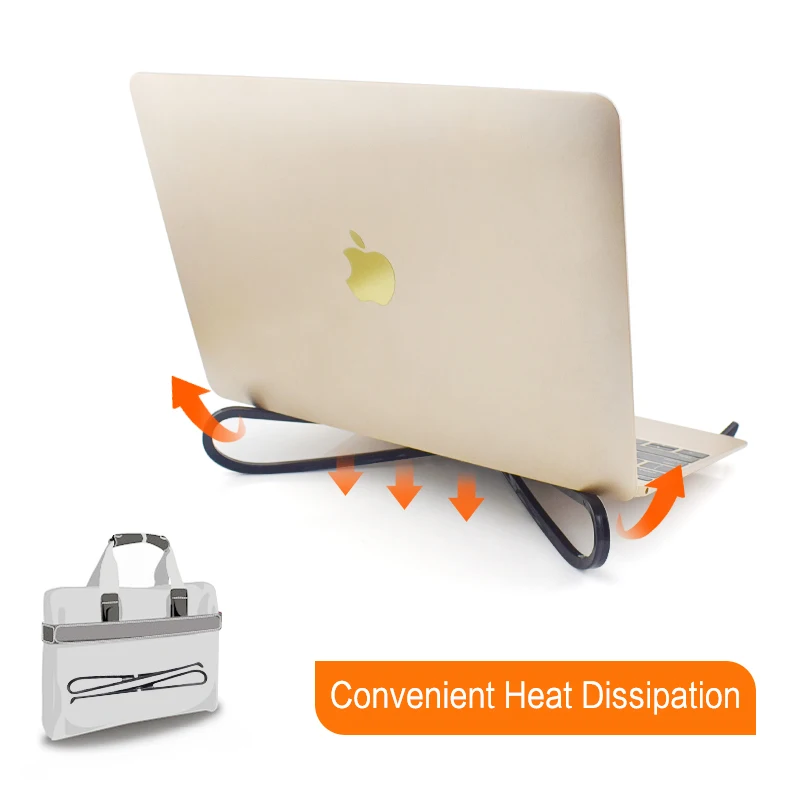 

Folding Portable Laptop Stand Cooling Pad Stand Holder Laptop Accessories Holder for MacBook Pro/Air/11 13 15