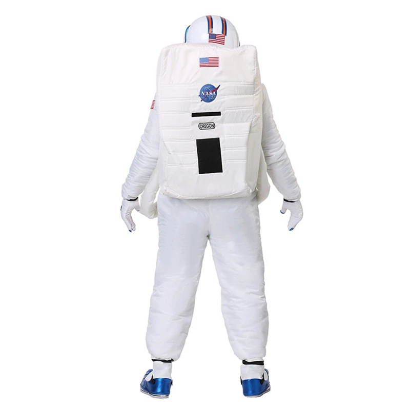 

Luxury Astronaut Cosplay Costume For Adult Men Spacesuit Universe Star Party Clothes Performance Props