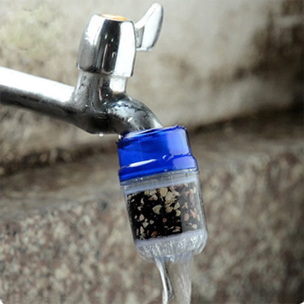 Бытовой кухонный угольный смеситель мини фильтр для очистки водопроводной воды