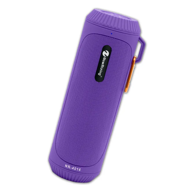 purple speaker Bluetooth Колонка 2000 мАч портативный громкий динамик водонепроницаемый сабвуфер беспроводной динамик поддержка TF FM стерео HiFi Enceinte - Цвет: purple speaker