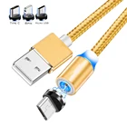Магнитный кабель USB Type-C для Samsung Galaxy S10, S10e, S9, S8 Plus, Note 9, 8, A10, A20, A30, A40, A50, быстрая зарядка, мобильный телефон